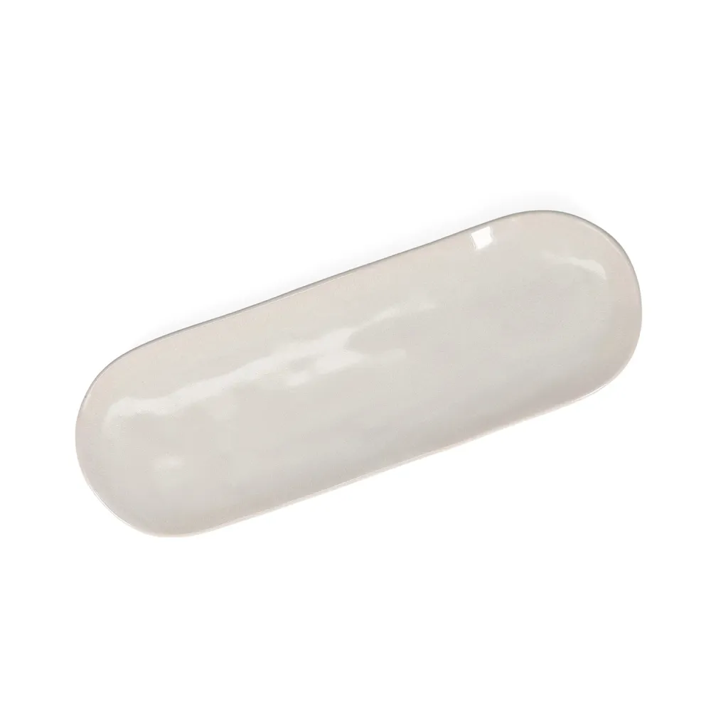Salt & Pepper - Serveerschaal 36x12,5cm beige Rocca - Set van 2 Salt&Pepper