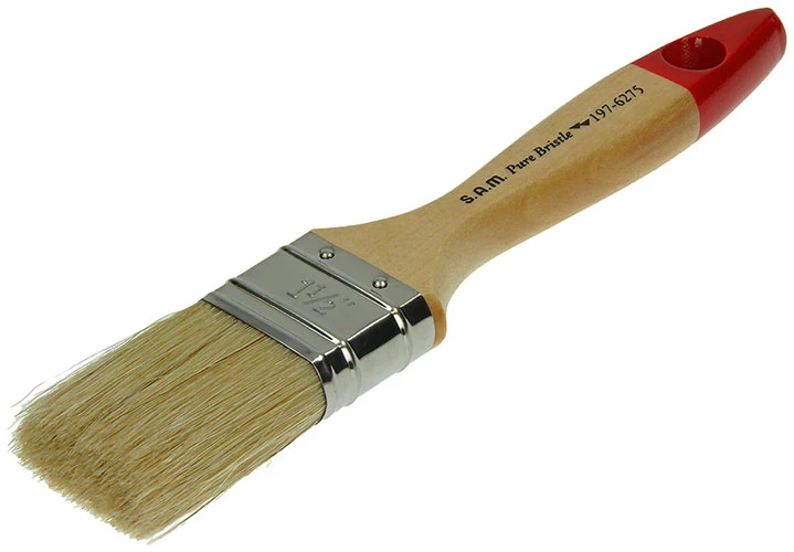 PLATTE VERFBORSTEL SAM S197 1,5"