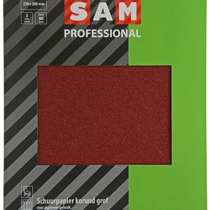 SAM PRO SCHUURPAPIER DROOG M/G 80 3VL