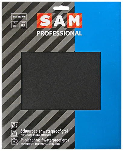 SAM PRO SCHUURPAPIER WATERPROOF 5ST280