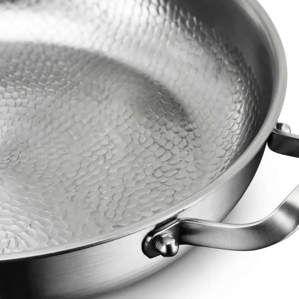 Sautépan Tweegreeps Roestvrij Staal | Kitchen4You