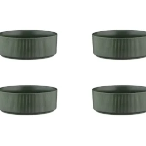 SCANDI kom Ø16,5cm - 4 stuks - Olijf