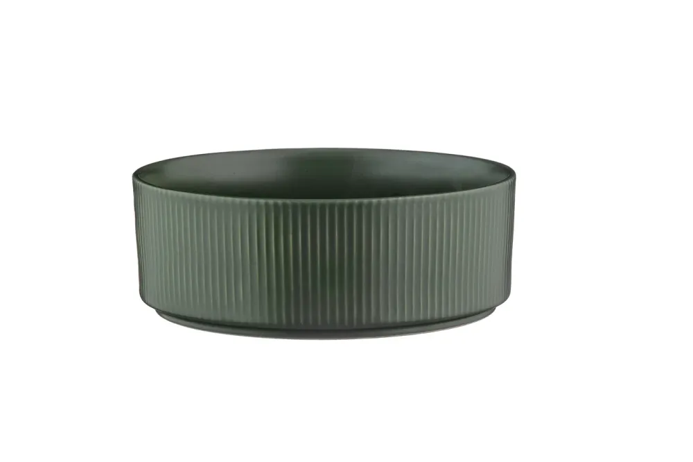 SCANDI kom Ø16,5cm - 4 stuks - Olijf