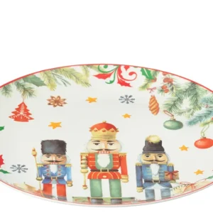 Schaal Rond Notenkraker geschenkdoos Keramiek