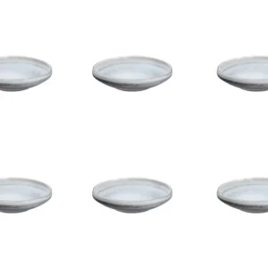 Schaaltje STONE Ø11,5cm - 6 stuks - Maan grijs