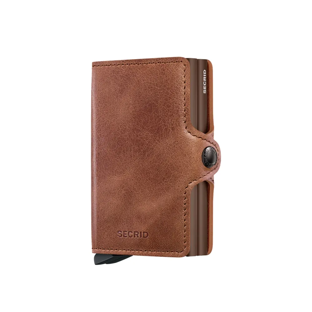 Secrid Twinwallet Vintage Cognac Bruin