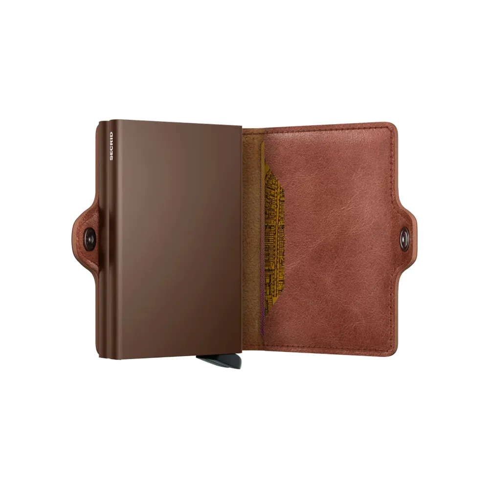 Secrid Twinwallet Vintage Cognac Bruin