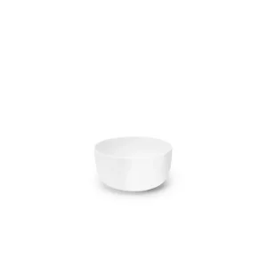 Base Low Bowl Glazed S White L 12 W 12 H 6 cm 4/Box Serax