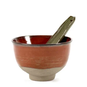 Bowl N°2 M Red Mealx3 8/box Serax