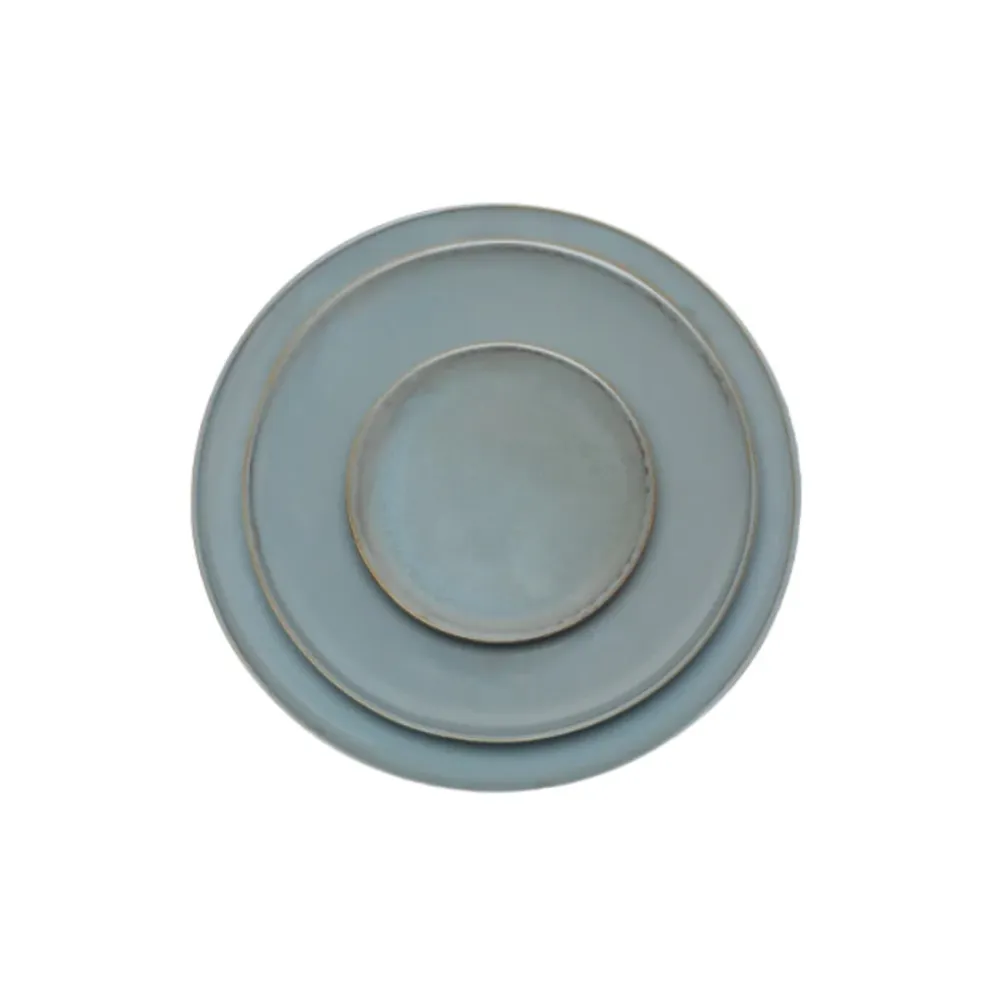 Serax Collectie Le Grelle Blauw Grijze Bord S l13 x b13 x h1,1 cm