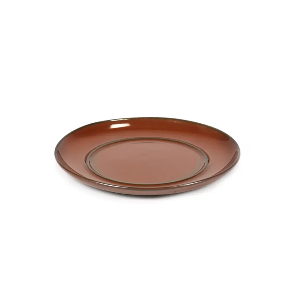 Serax Collectie Le Grelle Roest Bordje voor Tas l13,5 x b 13,5 x h1,2 cm