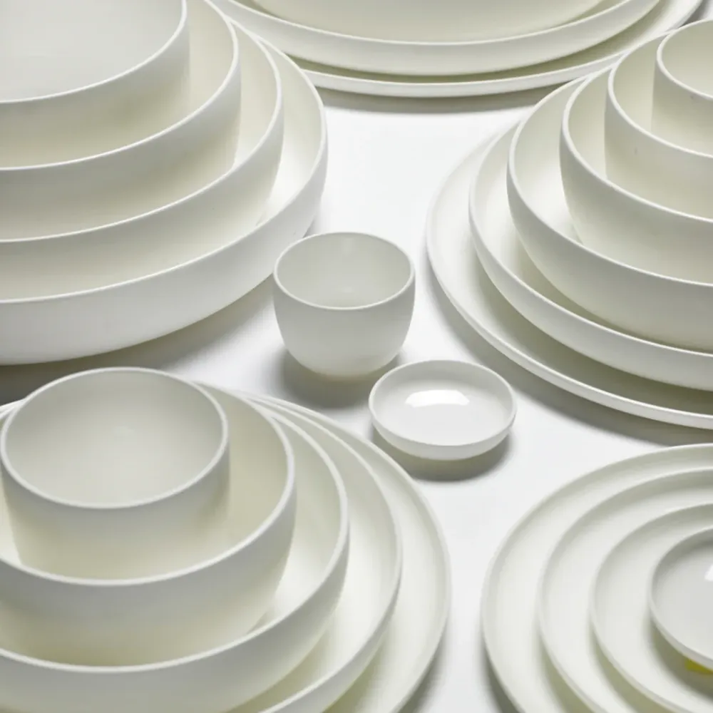 Serax Collectie Piet Boon Wit Laag Bord XS d8 x h1,5 cm