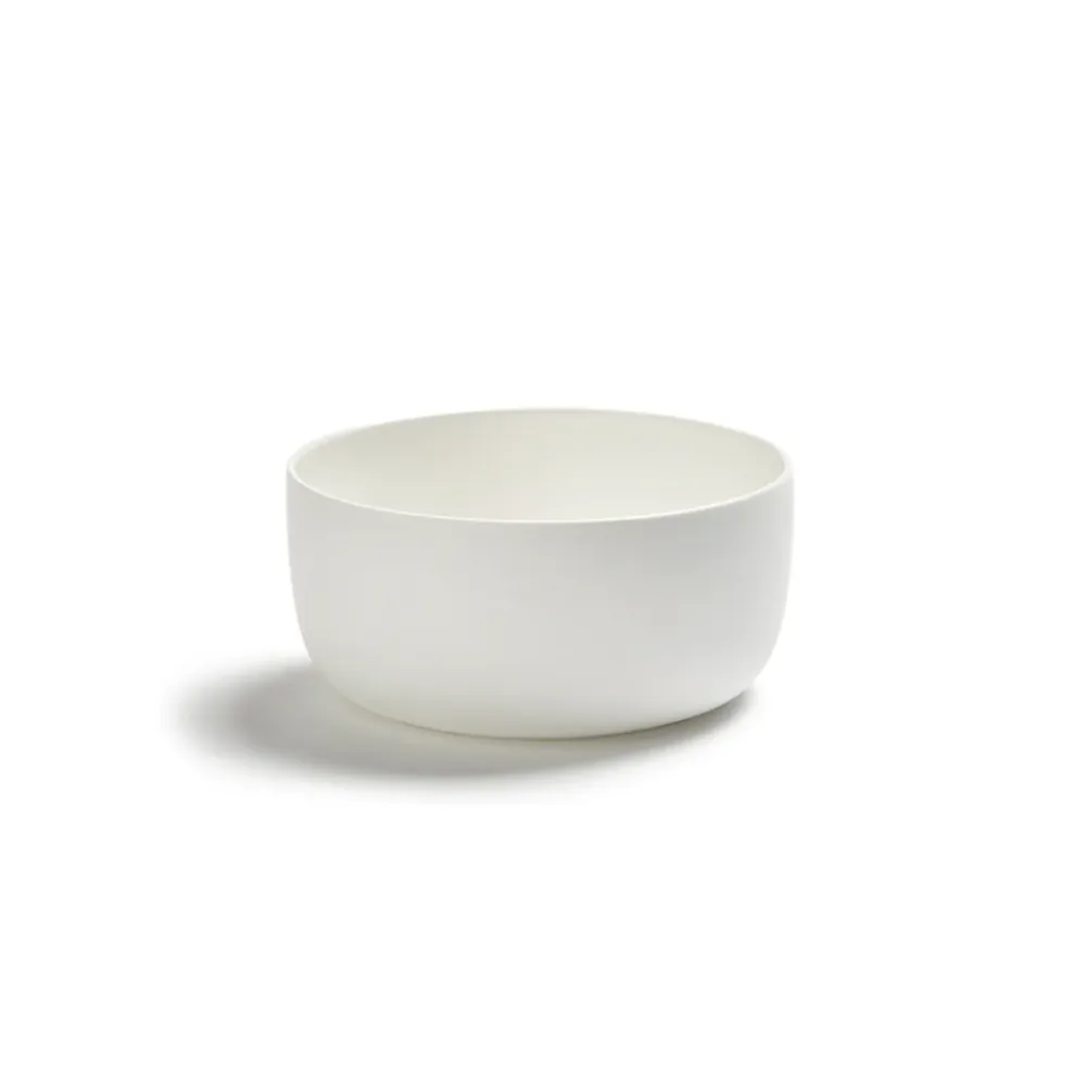 Serax Collectie Piet Boon Witte Hoge Kom M d16 x h7,5 cm