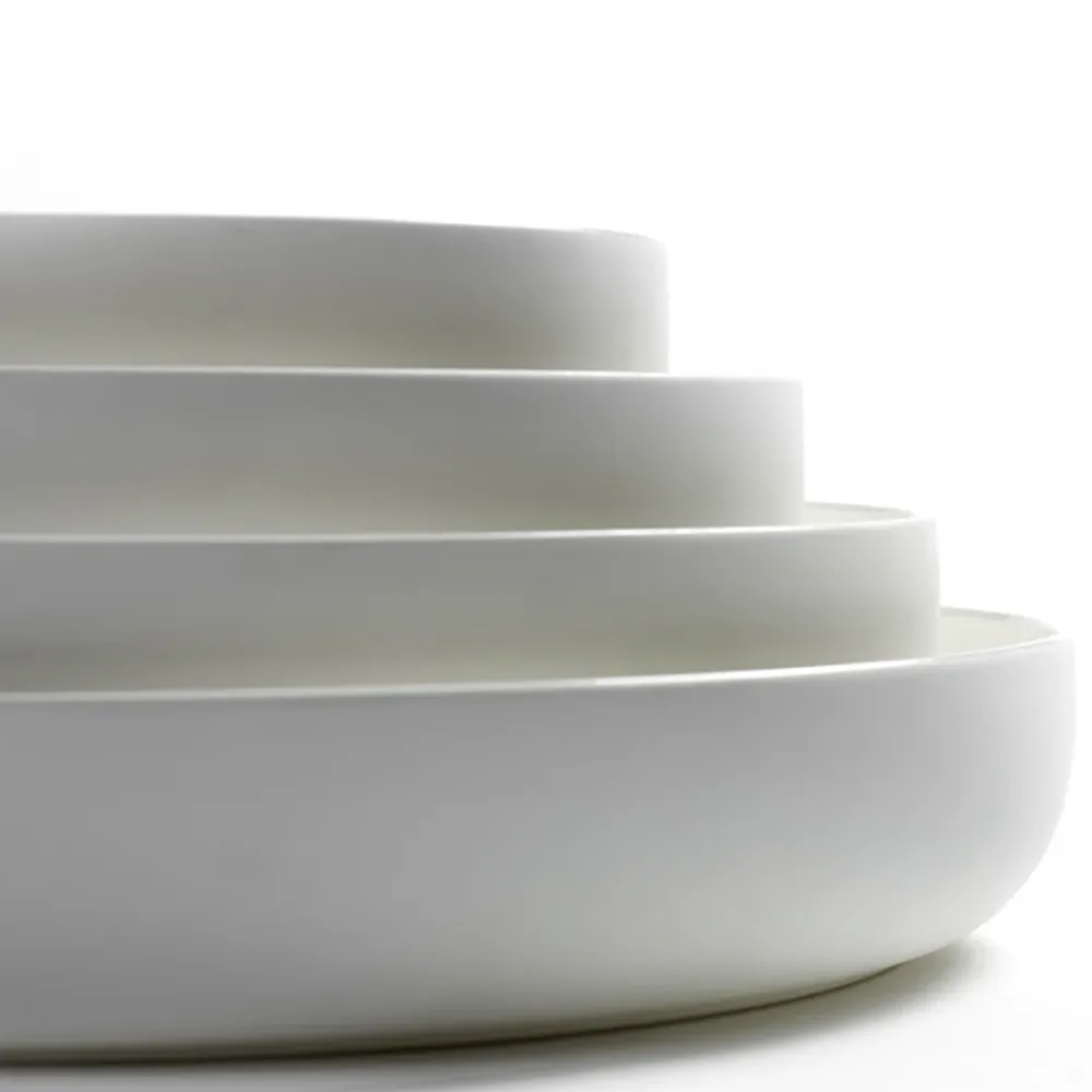 Serax Collectie Piet Boon Witte Hoge Kom M d16 x h7,5 cm