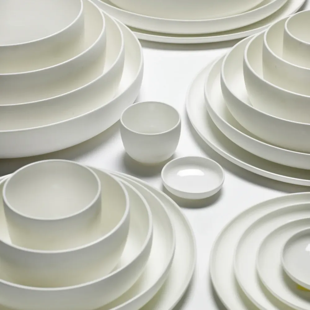 Serax Collectie Piet Boon Witte Lage Kom M d16 x h6 cm