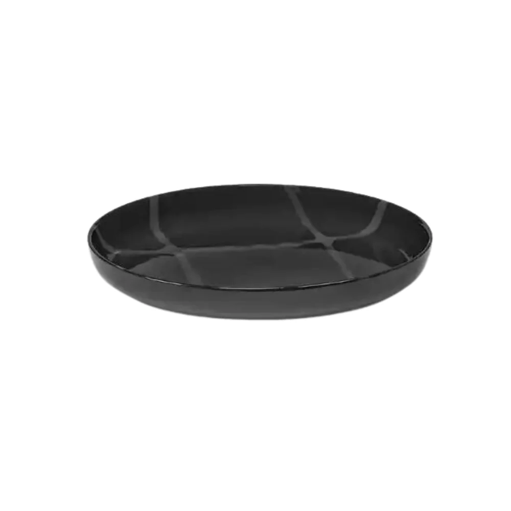 Serax Collectie Zuma Kelly Wearstler Hoog Bord Pacific M l25.5 x b25.5 x h3 cm