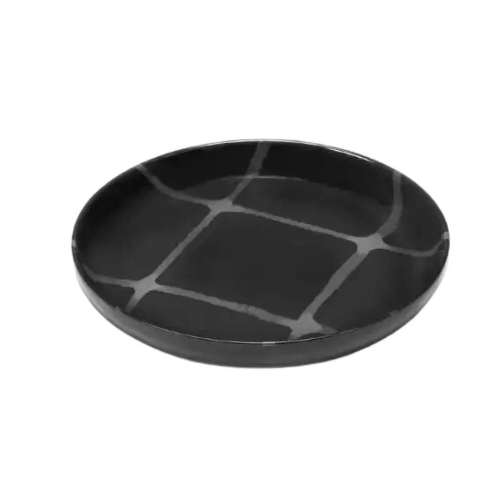 Serax Collectie Zuma Kelly Wearstler Hoog Bord Pacific M l25.5 x b25.5 x h3 cm