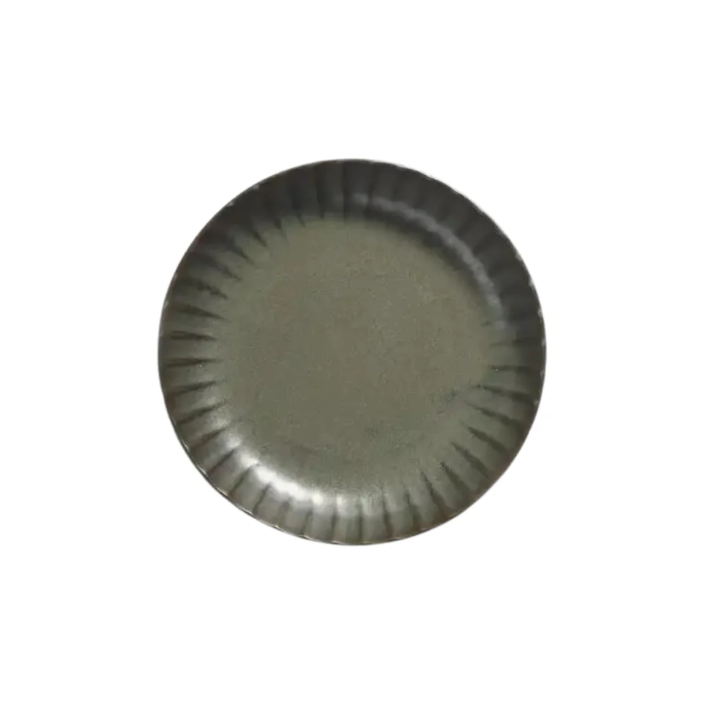 Serax Inku Collectie Sergio Herman Hoog Groen Bord M l23 x b23 x h4,5 cm
