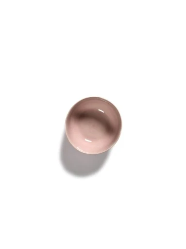 Serax - Ottolenghi - KOM S ROZE STRIPES BLAUW FEAST - Set van 4