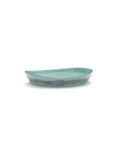 Serax - Ottolenghi - SERVEERKOM S AZUUR STRIPES ROOD FEAST