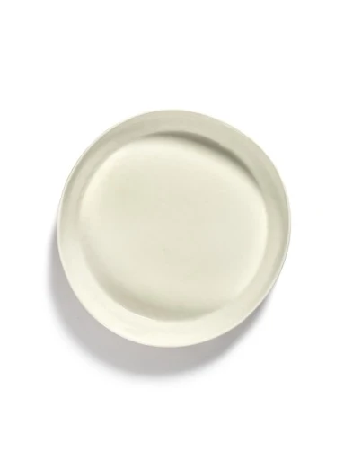 Serax - Ottolenghi - SERVEERKOM M WIT STRIPES ROOD FEAST