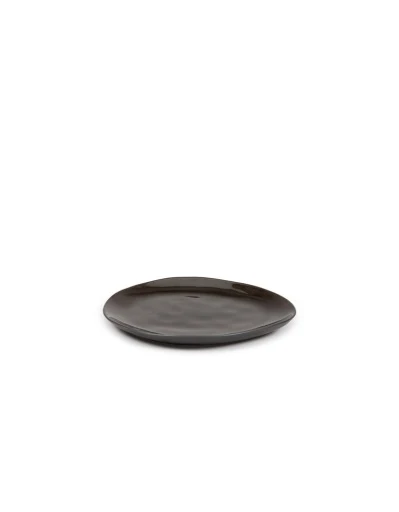 Serax - Pascale Naessens - BORD OVAAL M GRIJS PURE - Set van 2