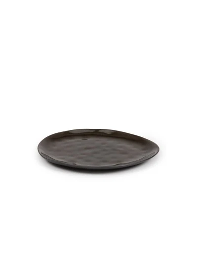 Serax - Pascale Naessens - BORD OVAAL L GRIJS PURE - Set van 2