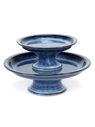 Serax - Pascale Naessens - GEBAKSCHAAL L DONKERBLAUW PURE