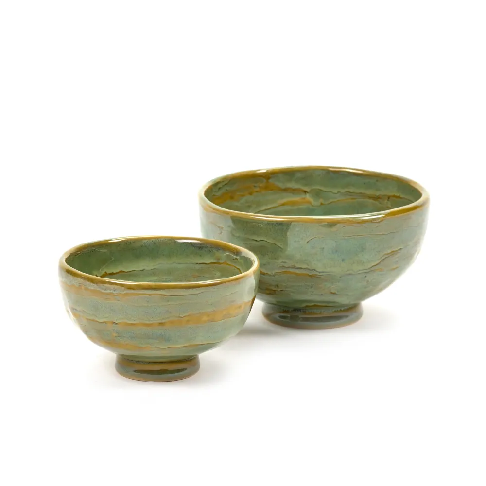 Serax Pure Collectie Pascale Naessens Zeegroen Kommetje XXS l9 x b9 x h5 cm