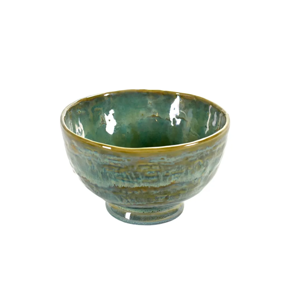 Serax Pure Collectie Pascale Naessens Zeegroen Kommetje S l14,5 x b14,5 x h7,3 cm