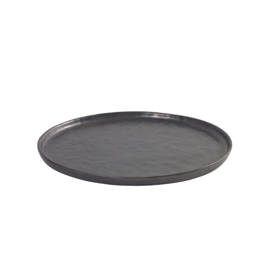 Serax Pure Collectie Pascale Naessens Zwart Bord M l28 x b28 x h1,6 cm