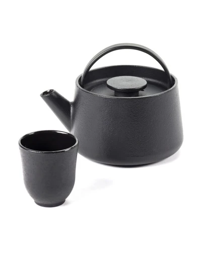Serax - Sergio Herman - THEEPOT M ZWART INKU
