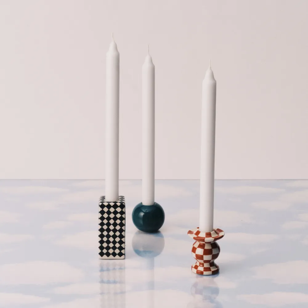 Serax Wouters & Hendrix Chessboard Kandelaars 3 st.
