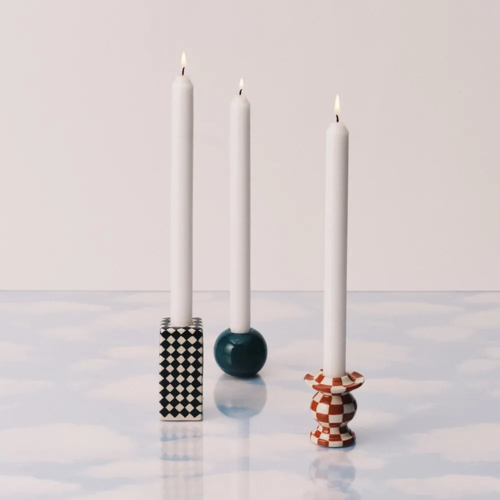 Serax Wouters & Hendrix Chessboard Kandelaars 3 st.