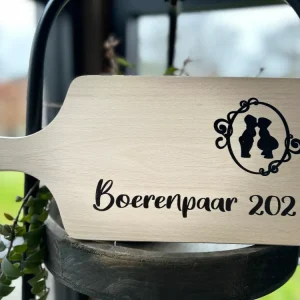 Serveerplankje 35 cm - Boerenpaar