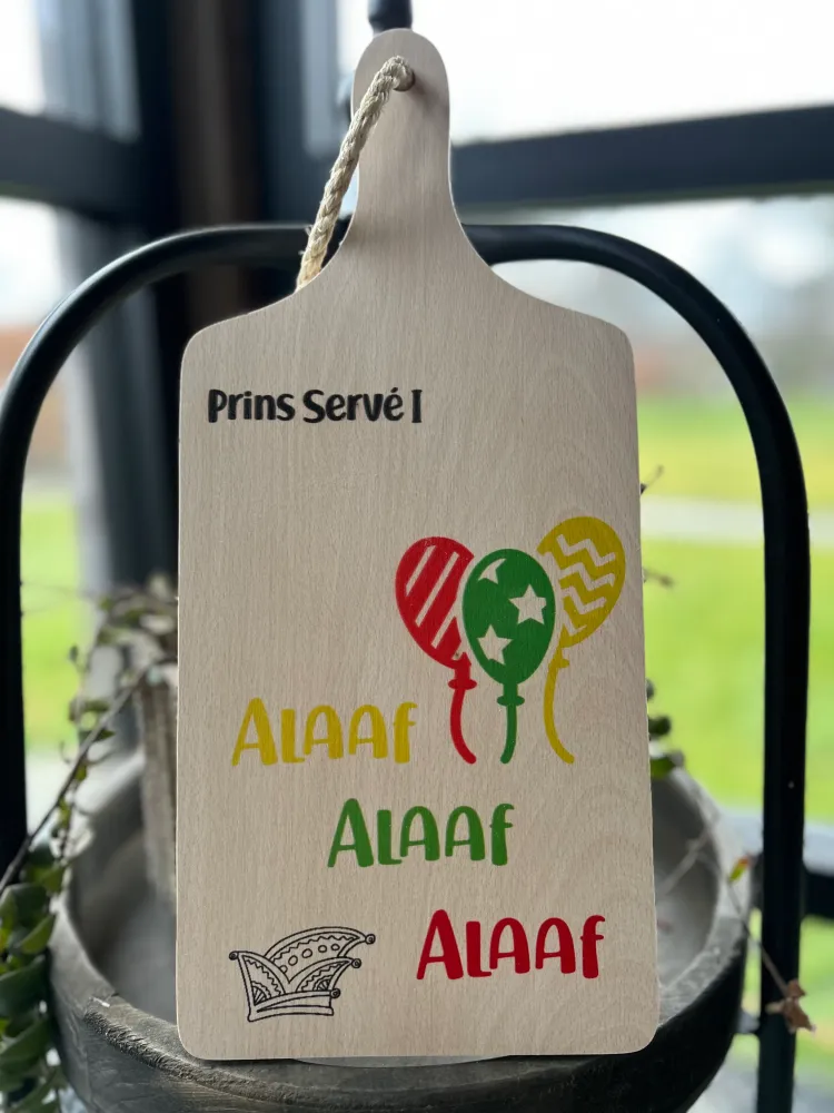 Serveerplankje Carnaval - Steek