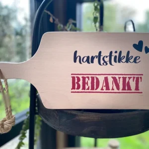 Serveerplankje 35 cm Hartikke Bedankt