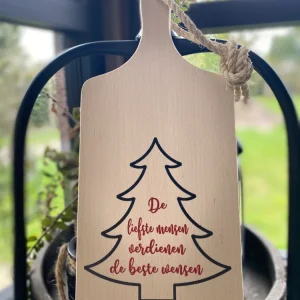Serveerplankje Kerstboom - Kerstmis