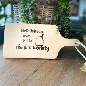 Serveerplankje 35 cm nieuwe woning
