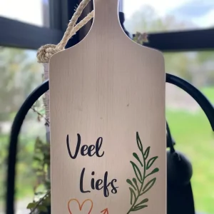 Serveerplankje Veel Liefs