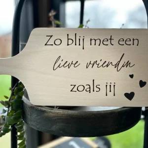 Serveerplankje 35 cm Vriendin