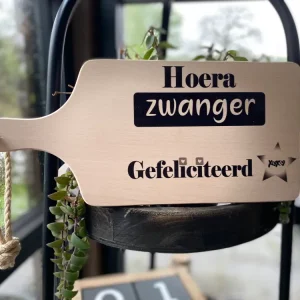 Serveerplankje 35 cm Zwanger