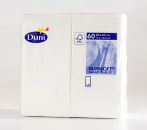 Servet airlaid 1/8 wit 40x40 bio 360 st. 202929 -