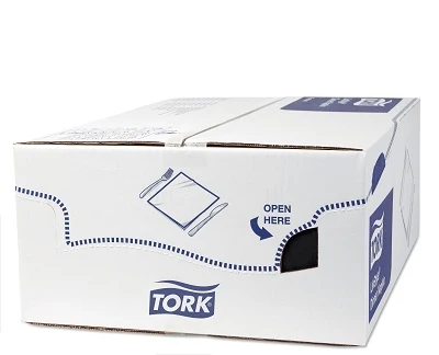 Servet Tork LinStyle 8-vouw zwart 600 st. 478151