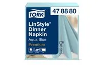 Servet Tork LinStyle aqua bleu 600 st. 478880 -