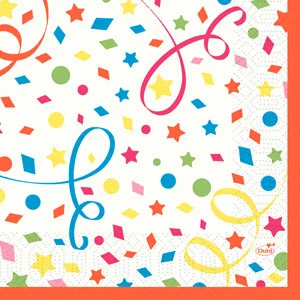 Servetten D33/3 Bubbles 1000 st. 206329 -