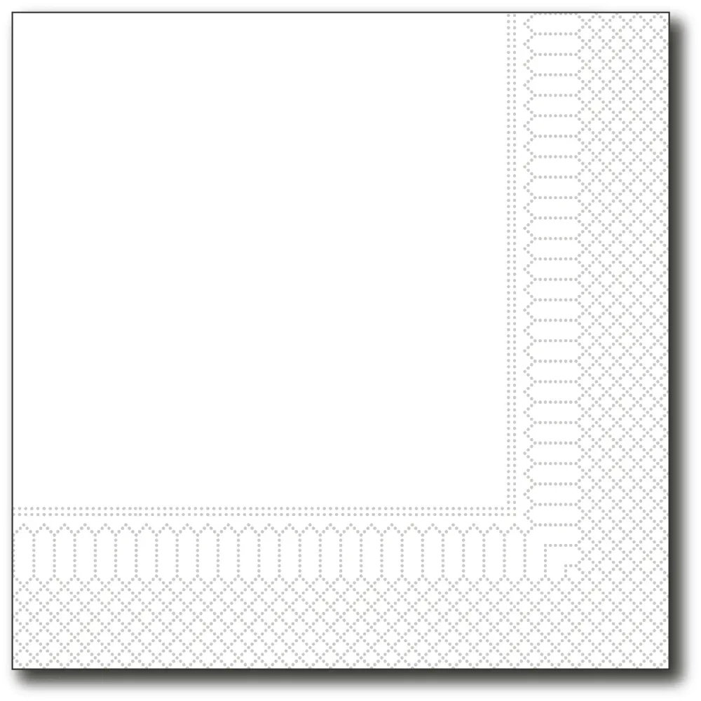 Servetten N33/2 wit 2000 st. -