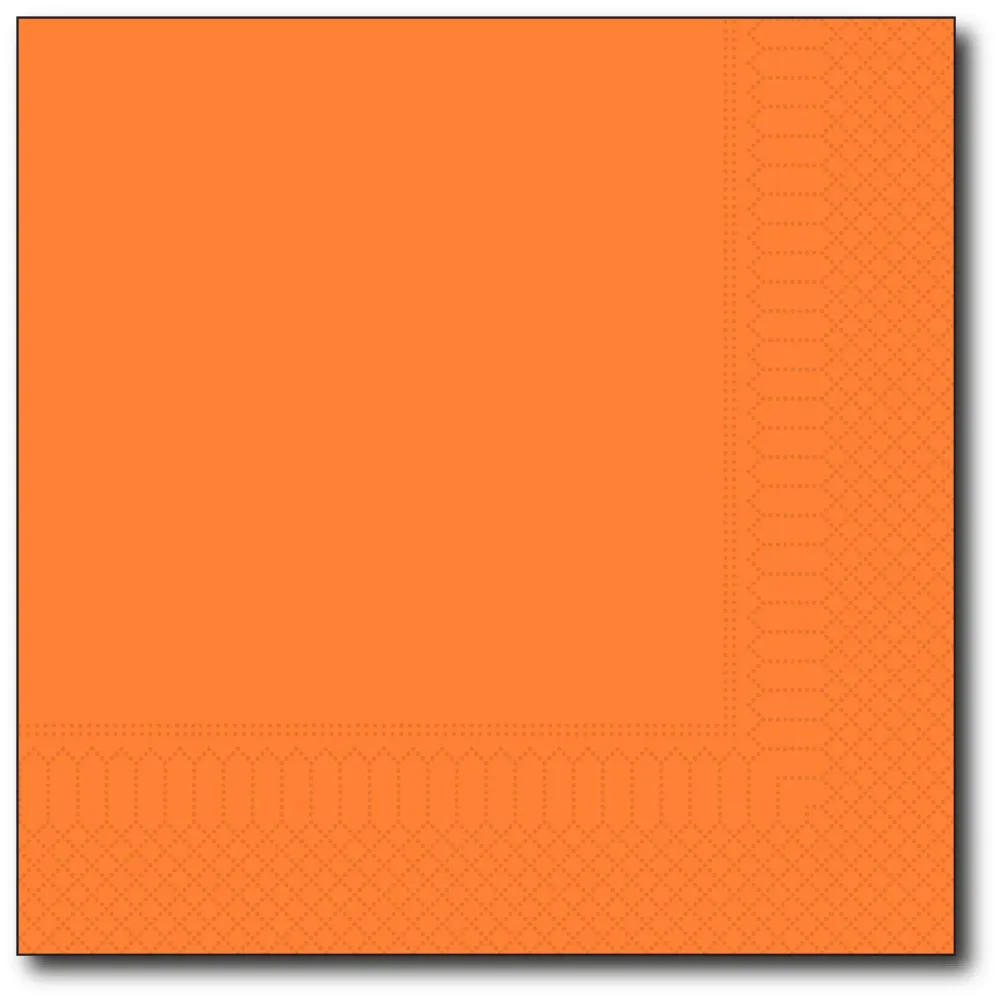Servetten N40/2 oranje 2000 st. -