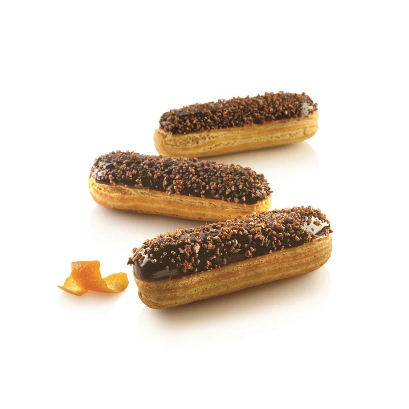 Silikomart Air Plus 11 - Silicone Mould N.16 Eclair 25X125 H 5 Mm