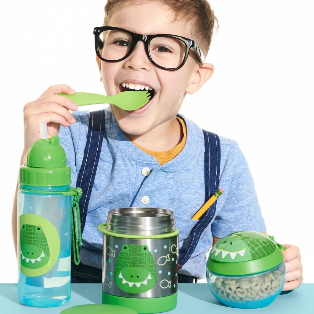 Skip Hop Kids Thermosfles Krokodil Dierentuin